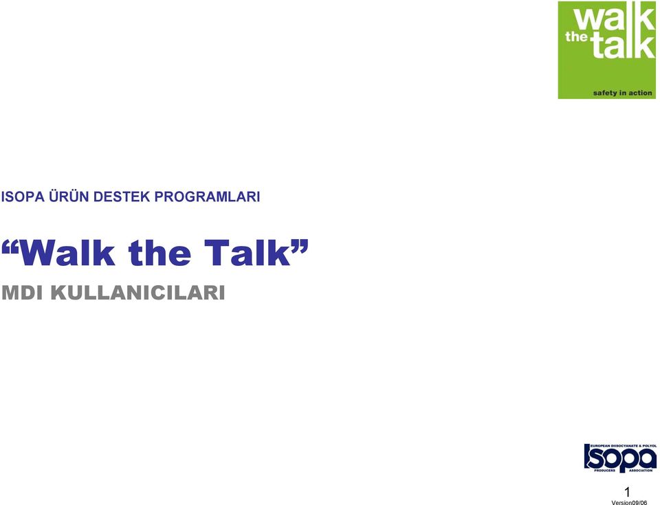 the Talk MDI