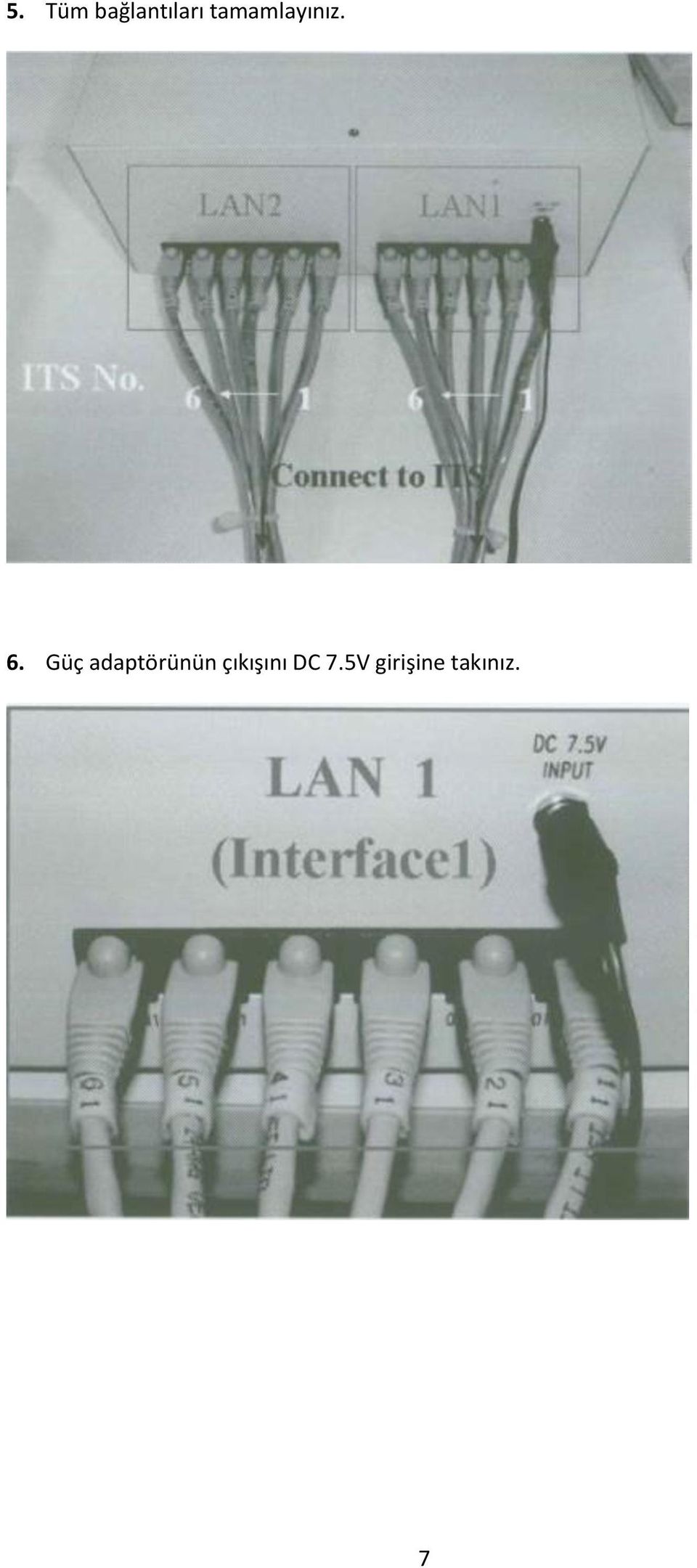 Güç adaptörünün