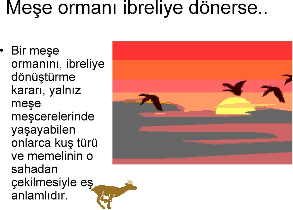 kararı, yalnız meşe meşcerelerinde