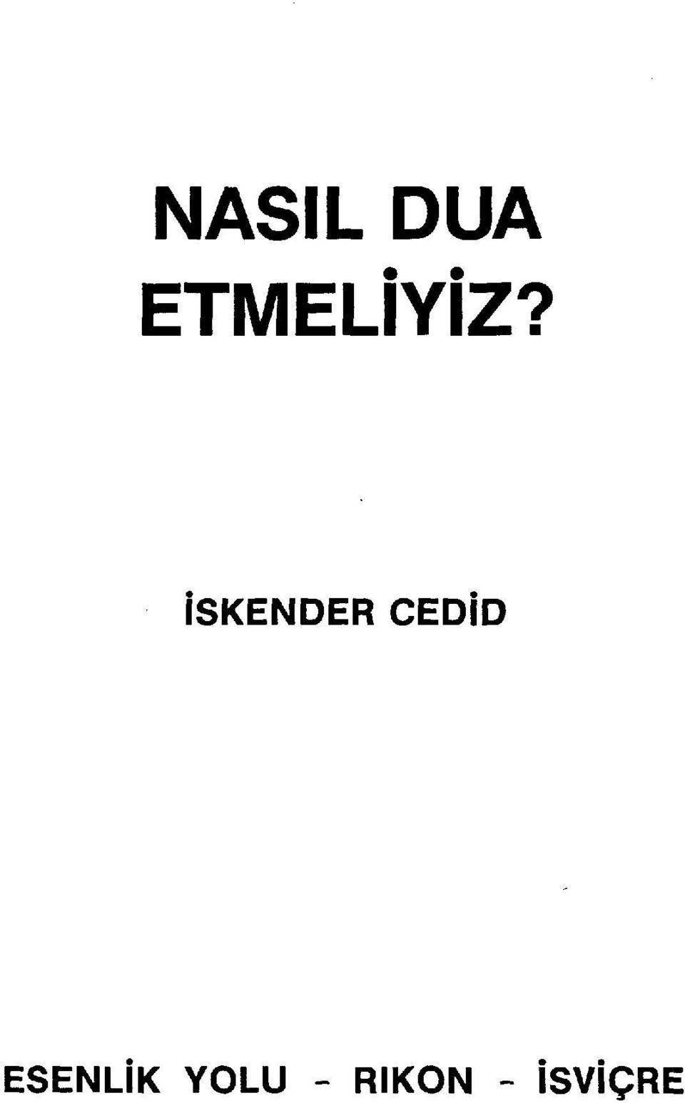 İSKENDER CEDİD