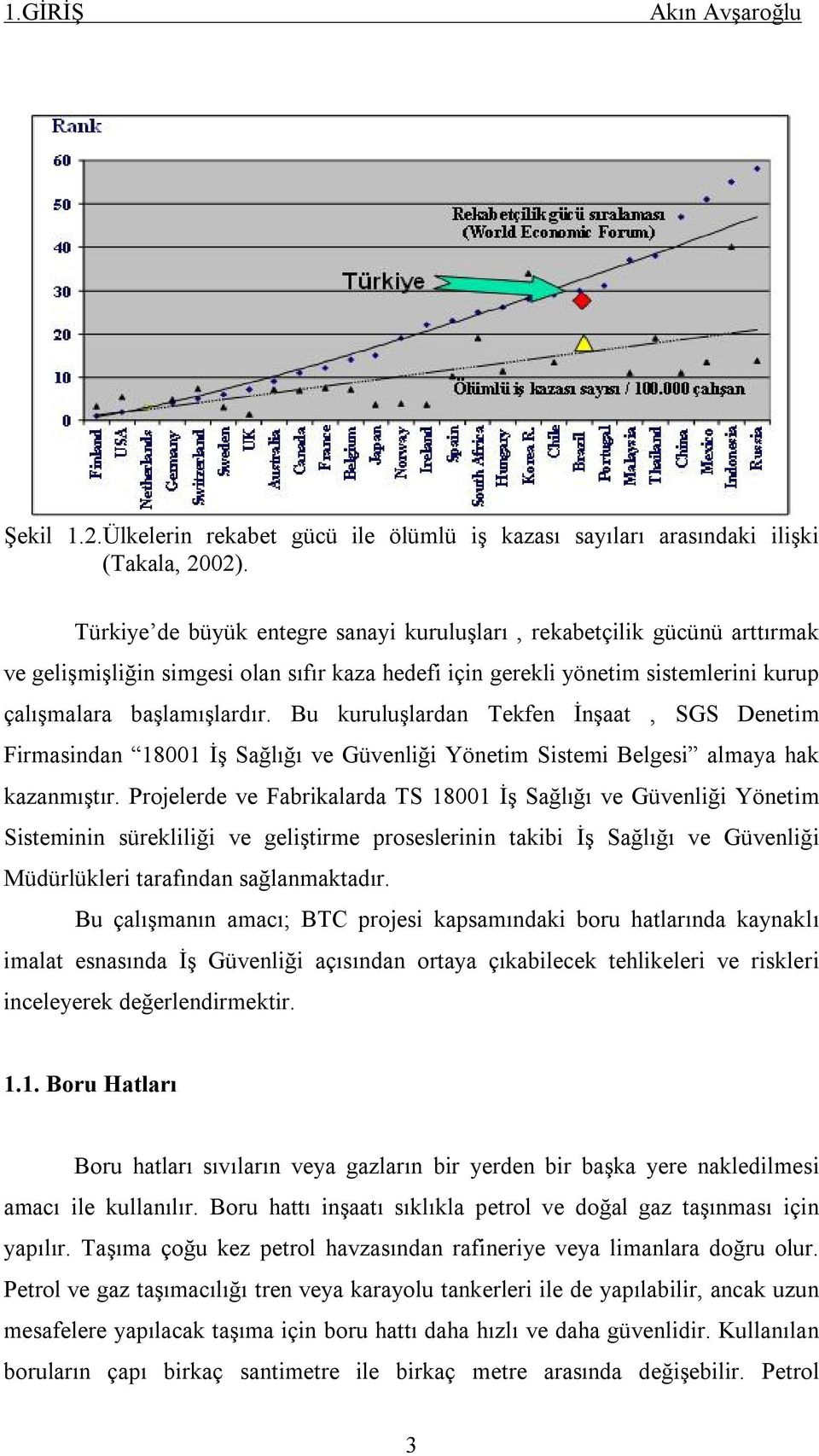 Bu kuruluşlardan Tekfen İnşaat, SGS Denetim Firmasindan 18001 İş Sağlığı ve Güvenliği Yönetim Sistemi Belgesi almaya hak kazanmıştır.