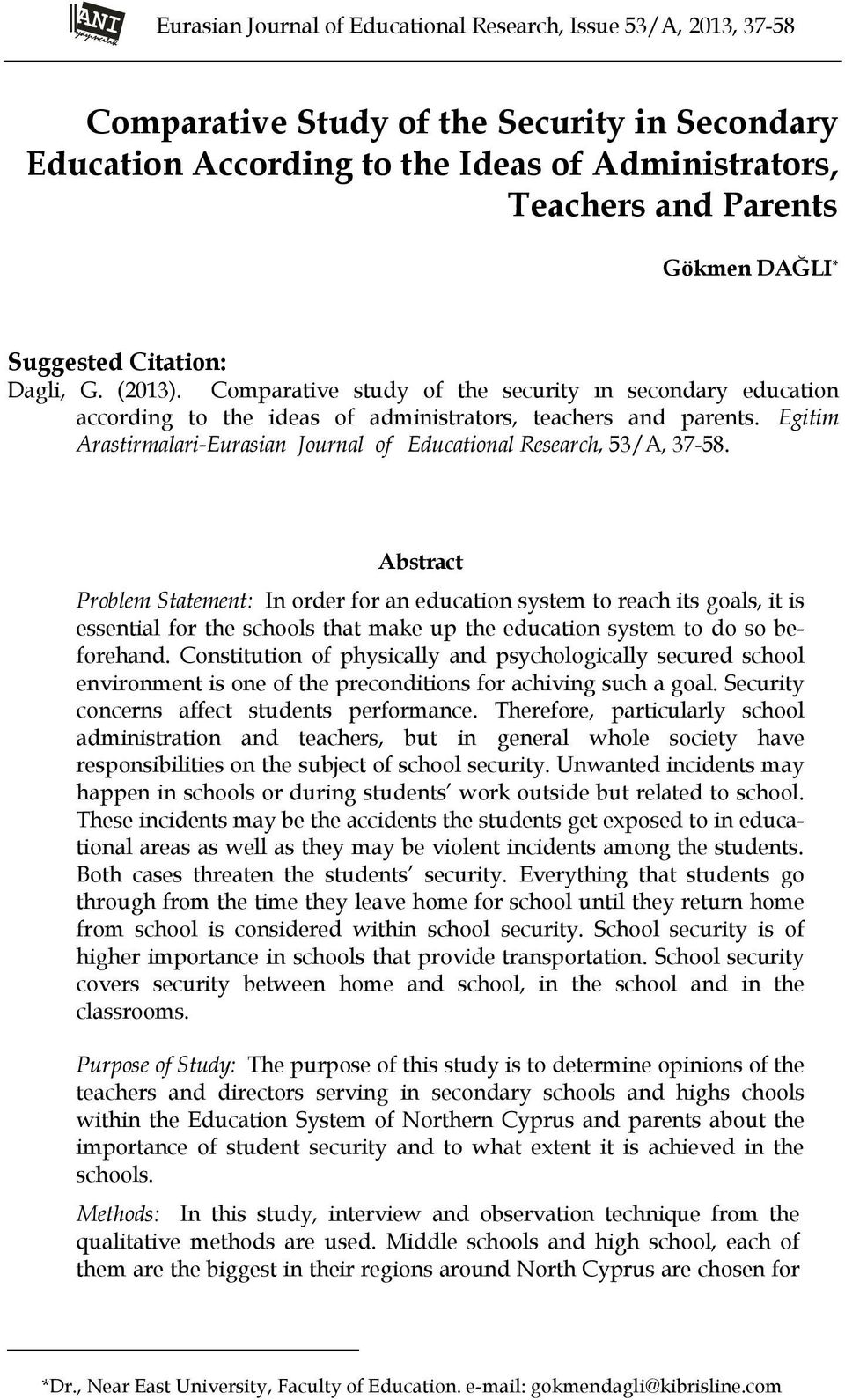 Egitim Arastirmalari-Eurasian Journal of Educational Research, 53/A, 37-58.