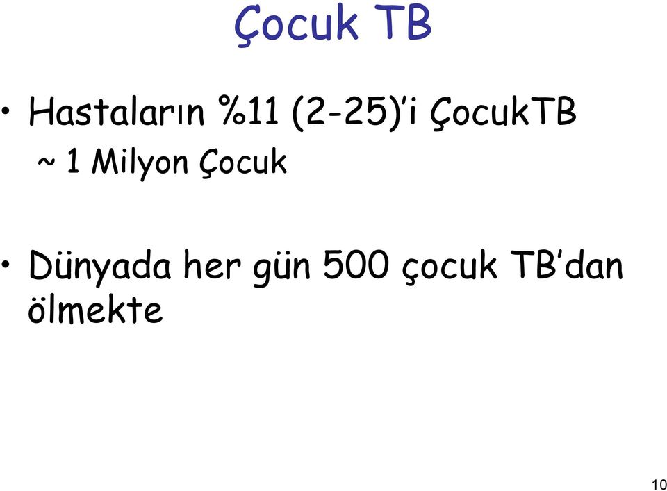 Milyon Çocuk Dünyada her