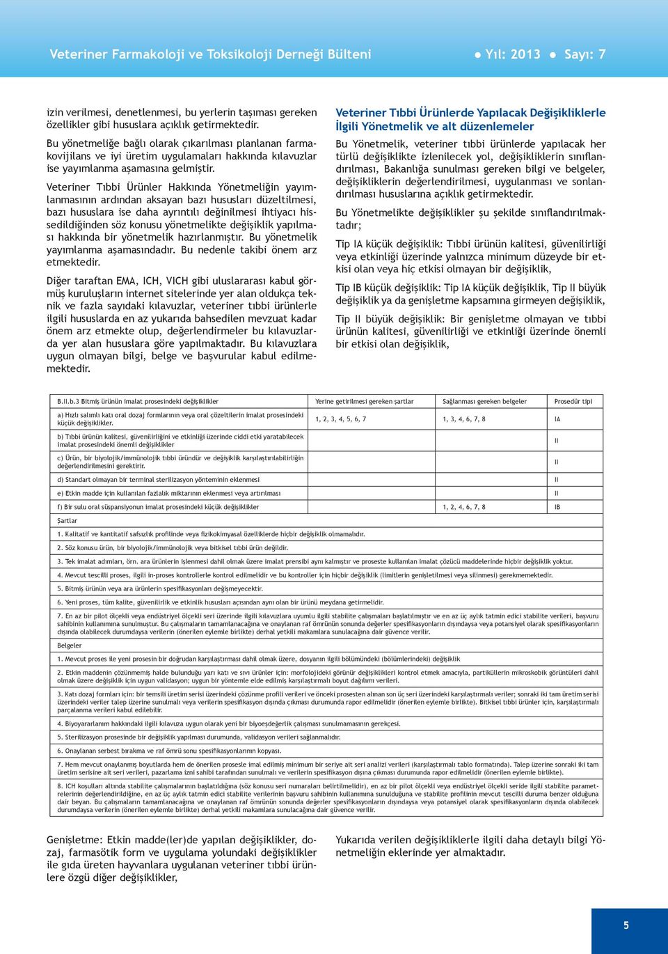 Veteriner Tıbbi Ürünler Hakkında Yönetmeliğin yayımlanmasının ardından aksayan bazı hususları düzeltilmesi, bazı hususlara ise daha ayrıntılı değinilmesi ihtiyacı hissedildiğinden söz konusu