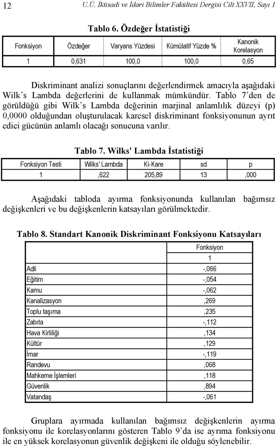 değerlerini de kullanmak mümkündür.