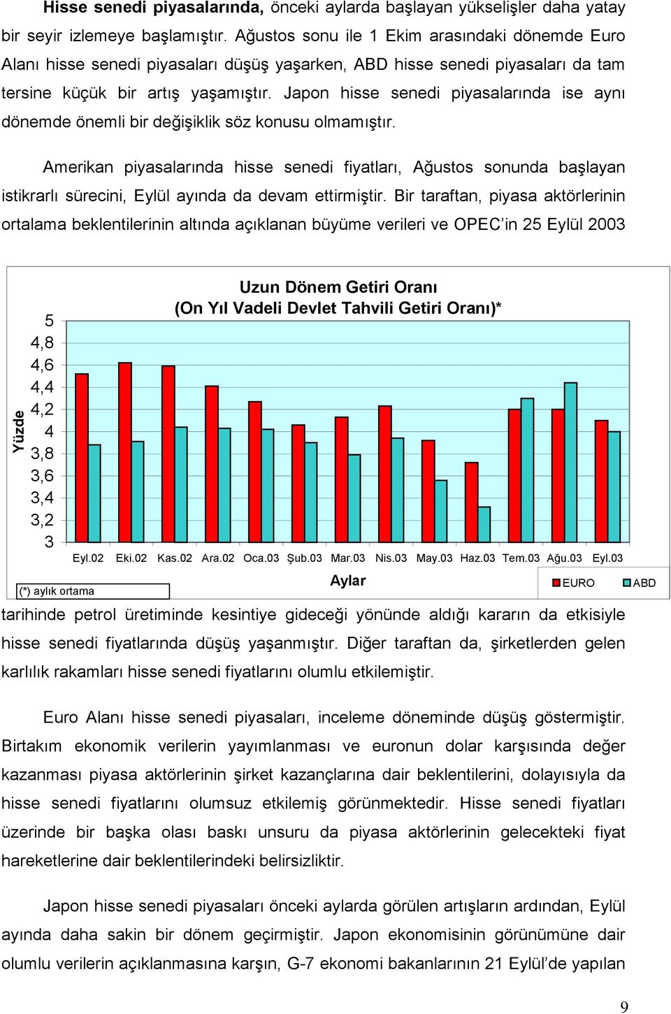 Japon hisse senedi piyasalarında ise aynı dönemde önemli bir değişiklik söz konusu olmamıştır.