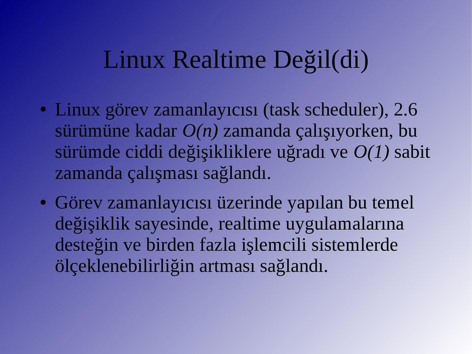 sabit zamanda çalışması sağlandı.