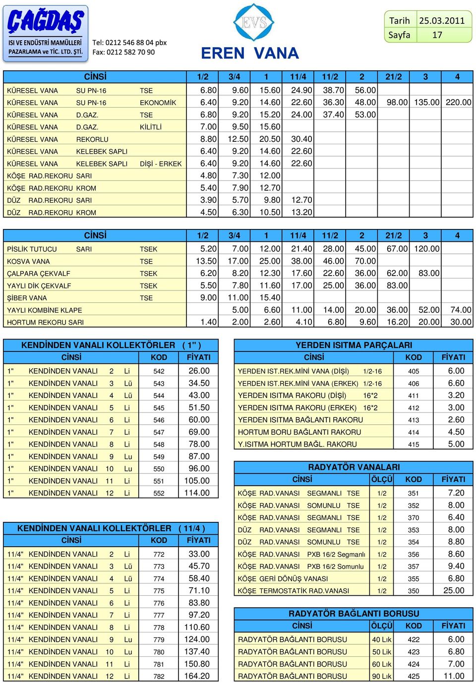 REKORU KROM 1/2 3/4 1 11/4 11/2 2 21/2 3 4 6.80 9.60 15.60 24.90 38.70 56.00 6.40 9.20 14.60 22.60 36.30 48.00 98.00 135.00 220.00 6.80 9.20 15.20 24.00 37.40 53.00 7.00 9.50 15.60 8.80 12.50 20.