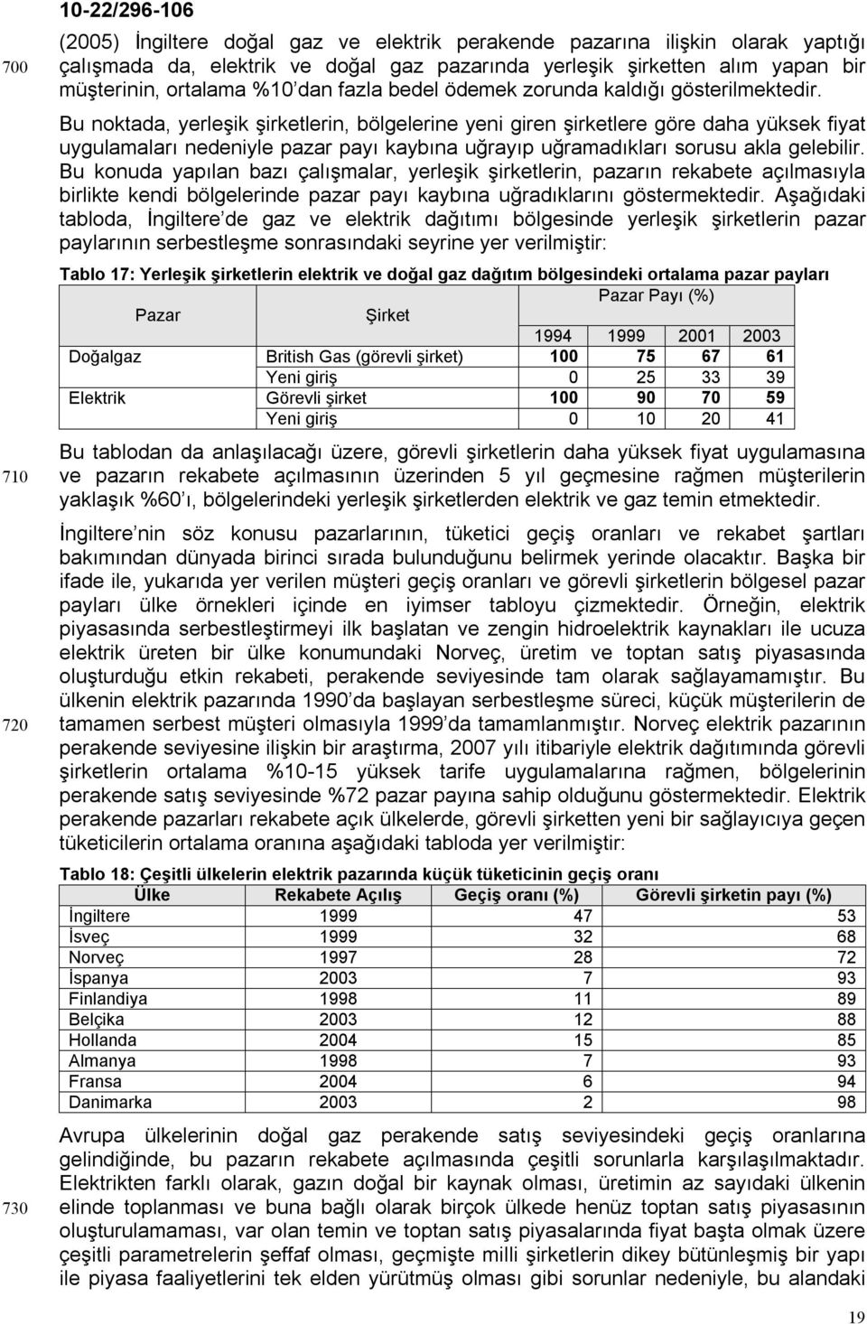 Bu noktada, yerleşik şirketlerin, bölgelerine yeni giren şirketlere göre daha yüksek fiyat uygulamaları nedeniyle pazar payı kaybına uğrayıp uğramadıkları sorusu akla gelebilir.