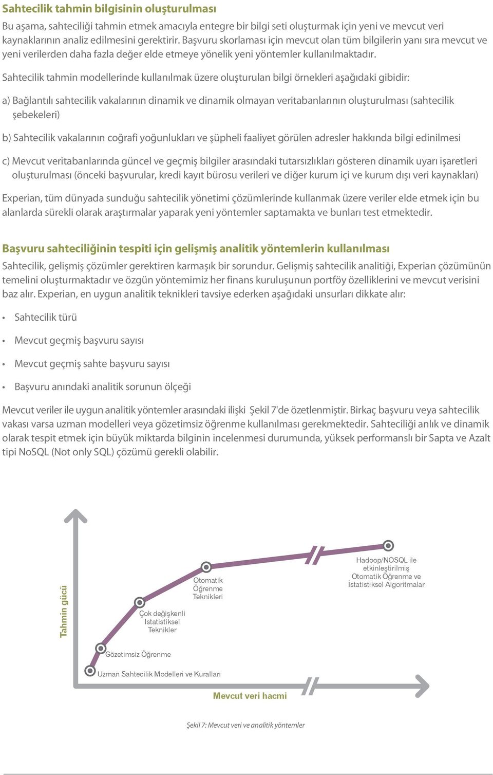 Sahtecilik tahmin modellerinde kullanılmak üzere oluşturulan bilgi örnekleri aşağıdaki gibidir: a) Bağlantılı sahtecilik vakalarının dinamik ve dinamik olmayan veritabanlarının oluşturulması