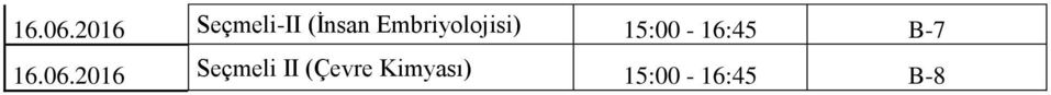 Embriyolojisi) 15:00-16:45