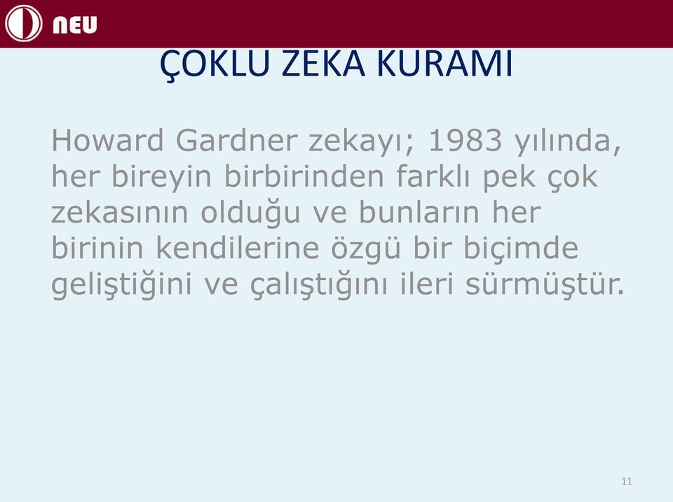 zekasının olduğu ve bunların her birinin kendilerine