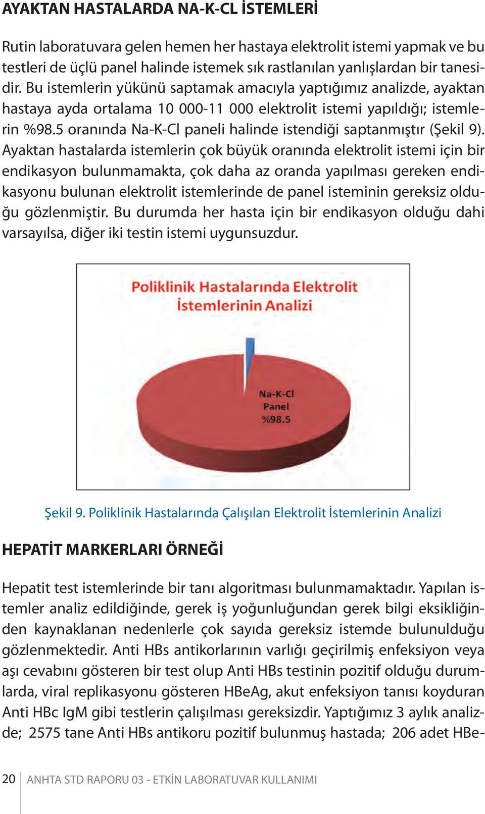 5 oranında Na-K-Cl paneli halinde istendiği saptanmıştır (Şekil 9).