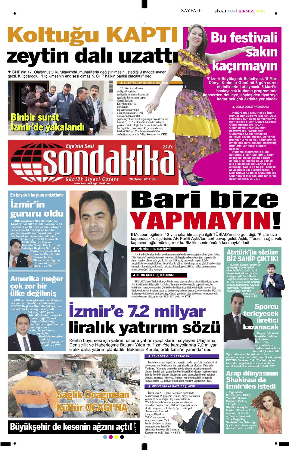 com ELEŞTİRİLER BAŞIMIN ÜSTÜNE Tüzükte 9 maddenin değiştirilmesinin, reddedilmesinin ardından bir teşekkür konuşması yapan Genel Başkan Kılıçdaroğlu, İki kurultayın toplanmasına vesile olan 362