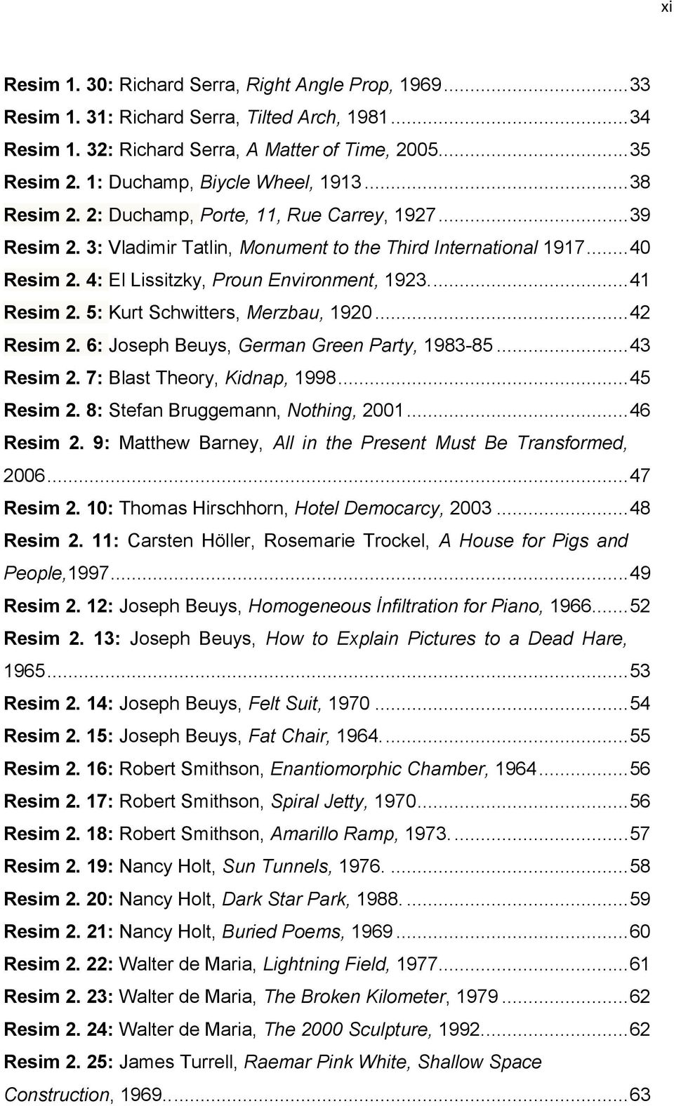 4: El Lissitzky, Proun Environment, 1923.... 41 Resim 2. 5: Kurt Schwitters, Merzbau, 1920... 42 Resim 2. 6: Joseph Beuys, German Green Party, 1983-85... 43 Resim 2. 7: Blast Theory, Kidnap, 1998.