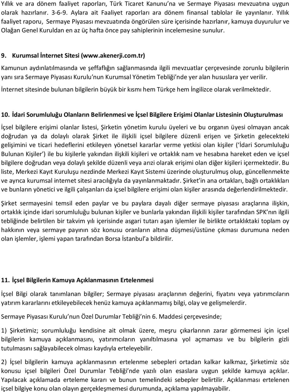 Kurumsal İnternet Sitesi (www.akenerji.com.