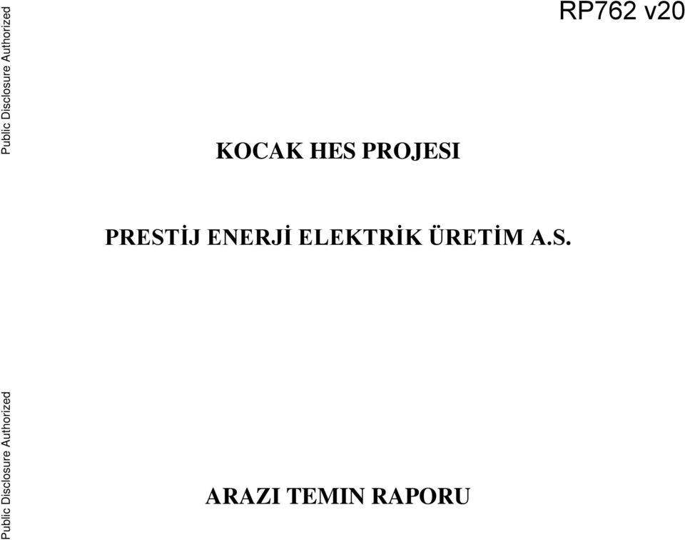 ELEKTRİK ÜRETİM A.