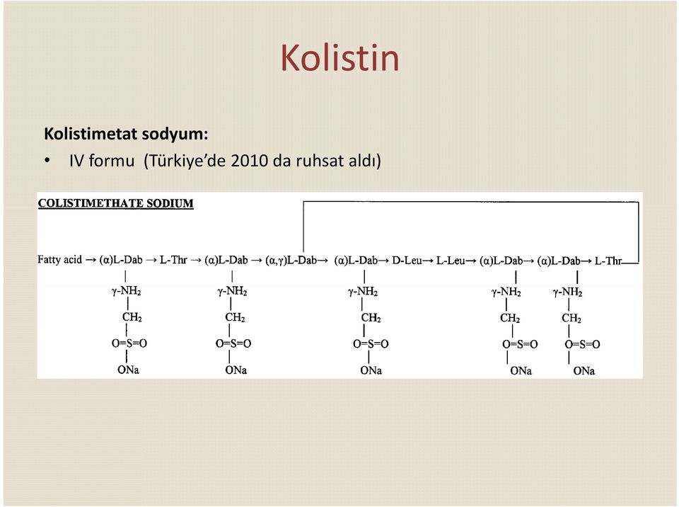 sodyum: IV formu