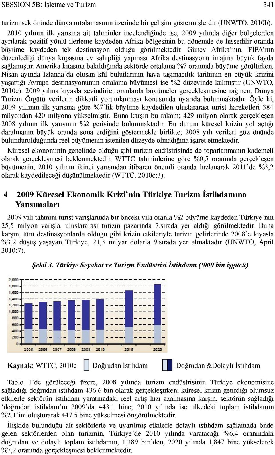 tek destinasyon olduğu görülmektedir. Güney Afrika nın, FIFA nın düzenlediği dünya kupasına ev sahipliği yapması Afrika destinasyonu imajına büyük fayda sağlamıştır.