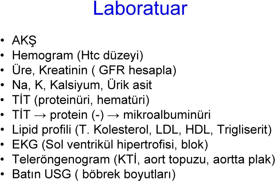 Lipid profili (T.