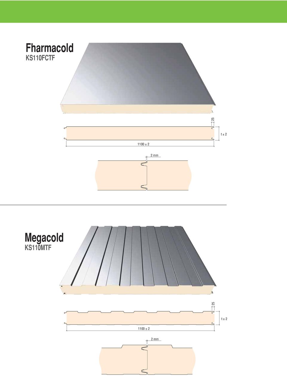 2 mm Megacold