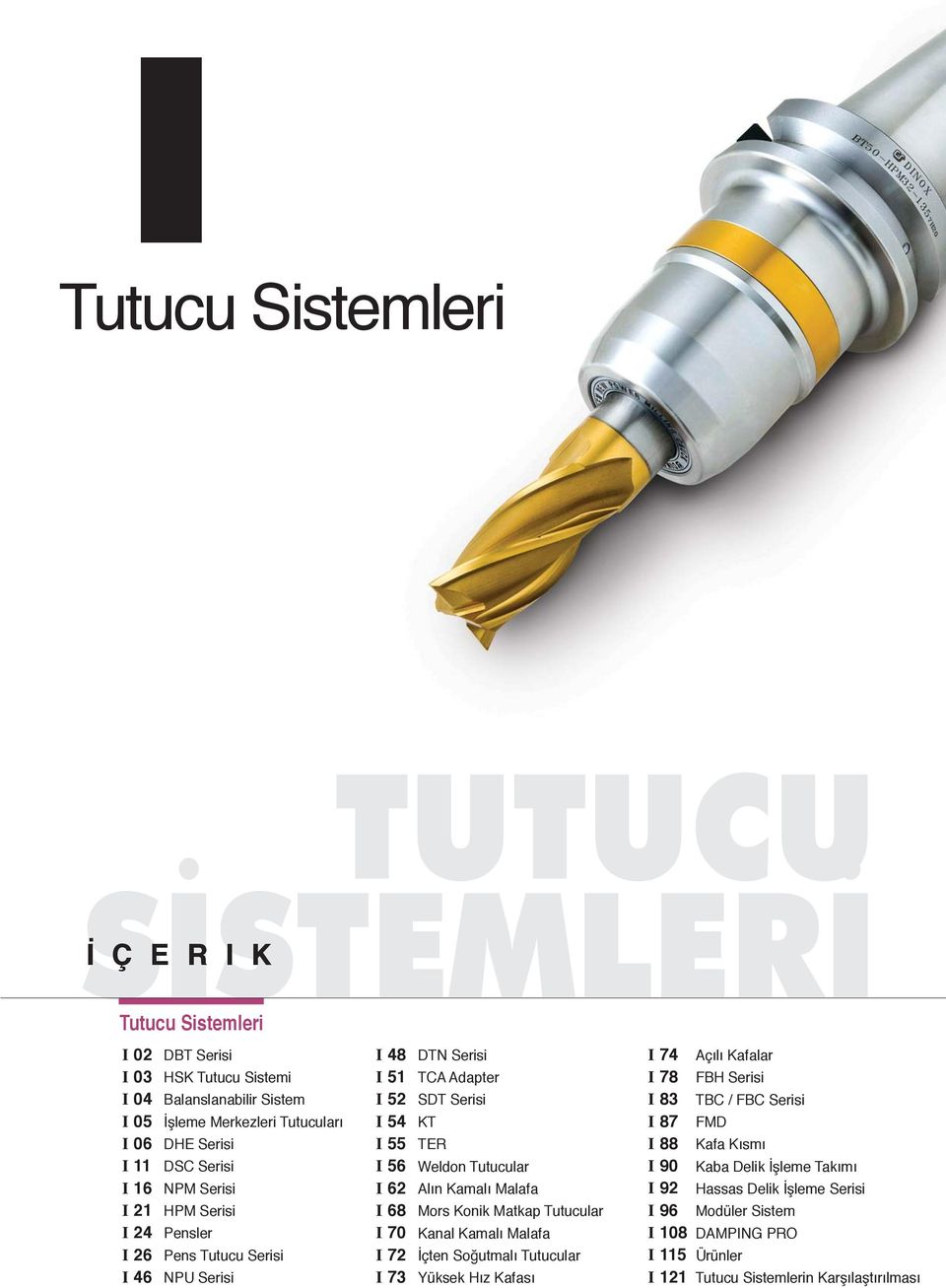 Alın Kamalı Malafa Mors Konik Matkap Tutucular Kanal Kamalı Malafa İçten Soğutmalı Tutucular Yüksek Hız Kafası 74 7 3 7 9 9 0 5 Açılı Kafalar