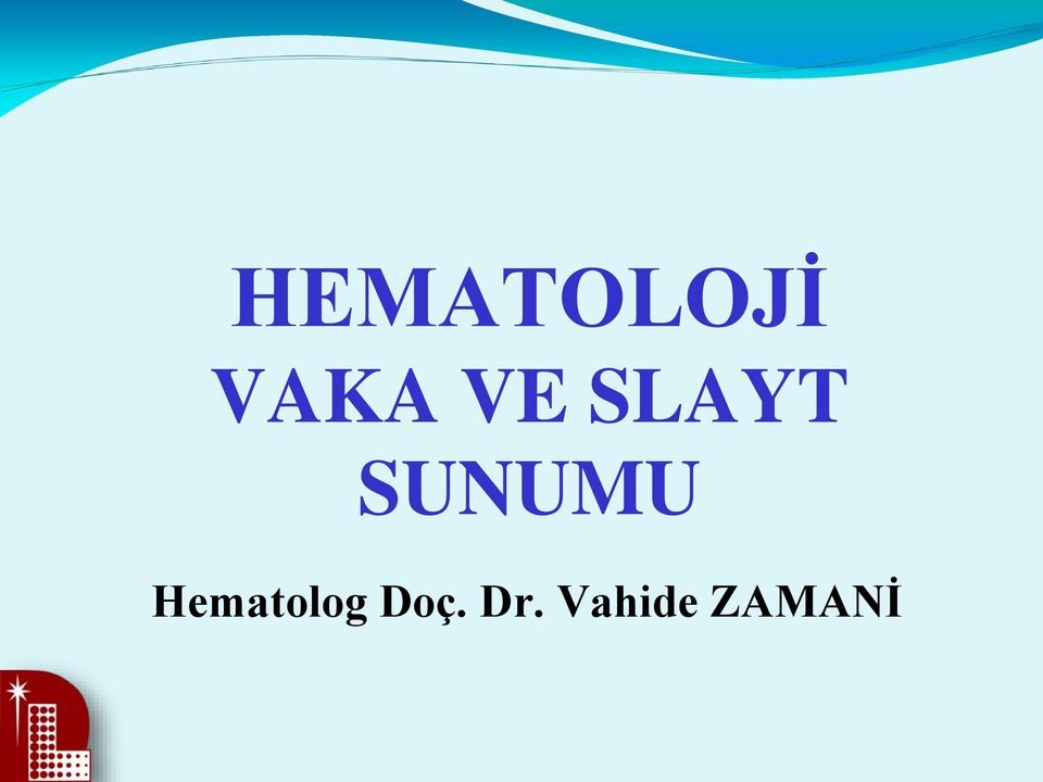 Hematolog Doç.