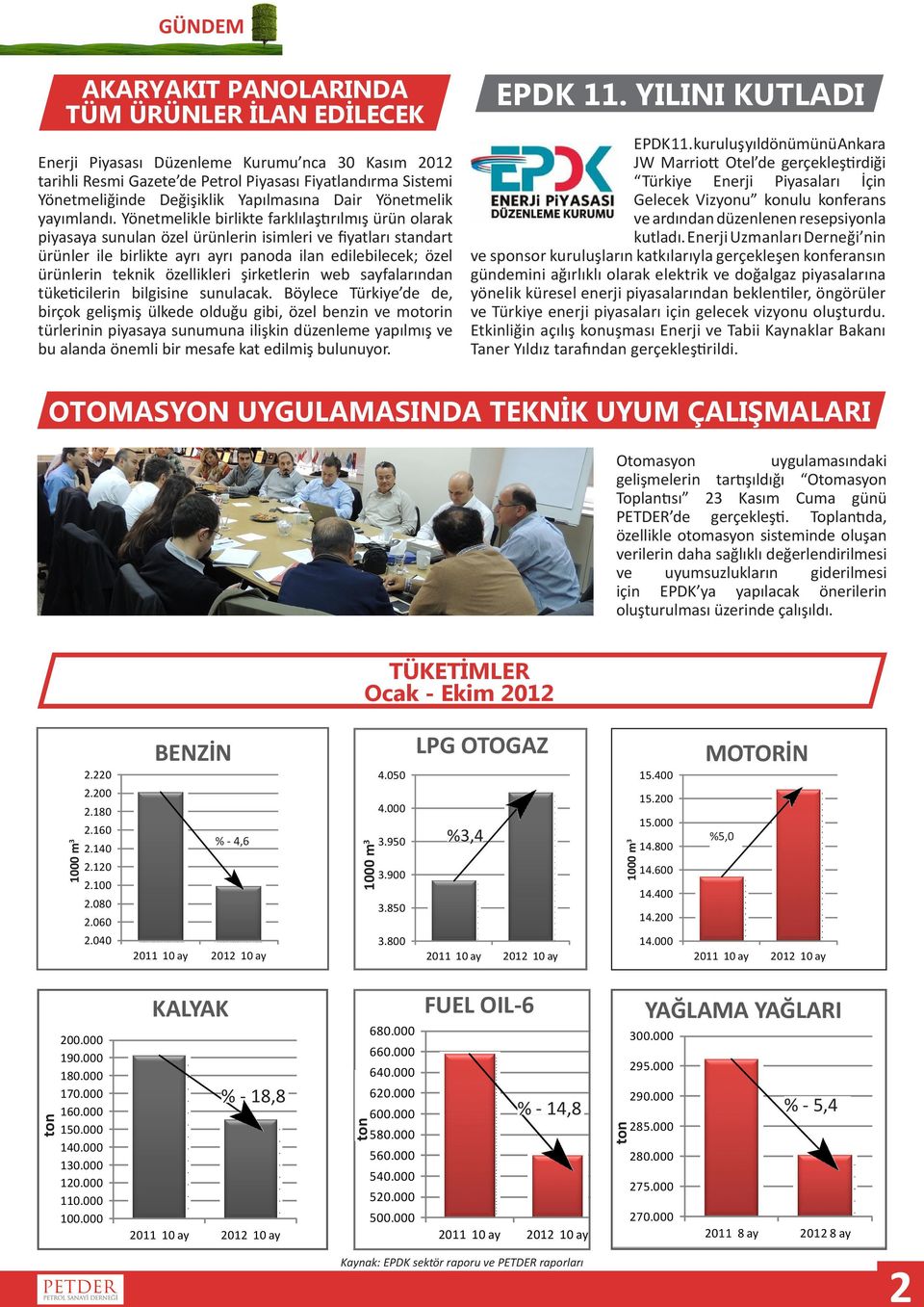 Yönetmelikle birlikte farklılaştırılmış ürün olarak piyasaya sunulan özel ürünlerin isimleri ve fiyatları standart ürünler ile birlikte ayrı ayrı panoda ilan edilebilecek; özel ürünlerin teknik