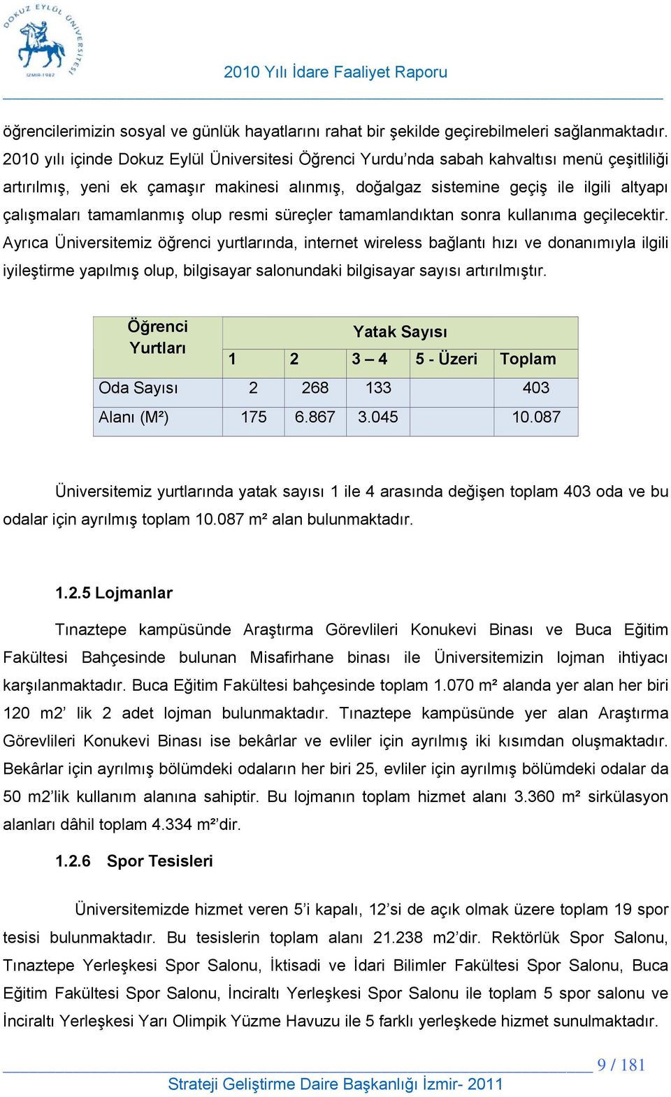 tamamlanmış olup resmi süreçler tamamlandıktan sonra kullanıma geçilecektir.