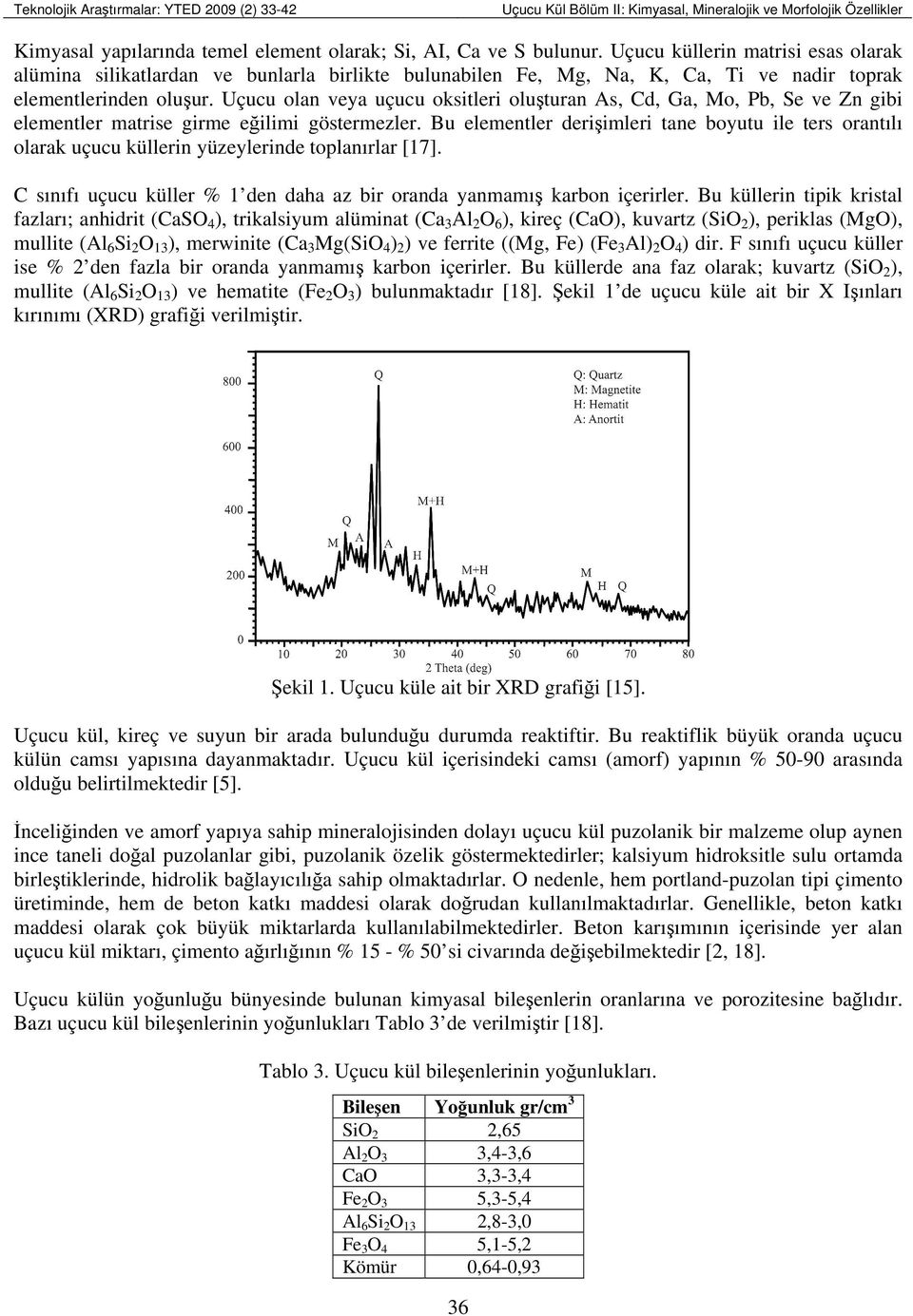 Uçucu olan veya uçucu oksitleri oluşturan As, Cd, Ga, Mo, Pb, Se ve Zn gibi elementler matrise girme eğilimi göstermezler.