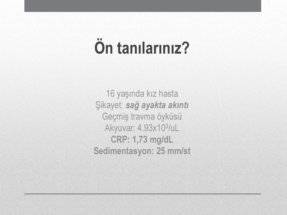 ayakta akıntı Geçmiş travma öyküsü