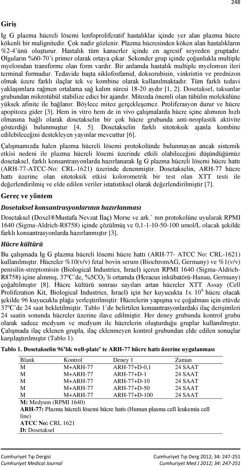 Sekonder grup içinde çoğunlukla multiple myelomdan transforme olan form vardır. Bir anlamda hastalık multiple myelomun ileri terminal formudur.