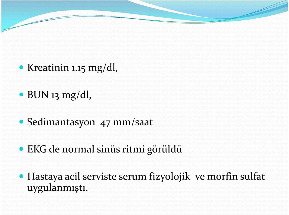 mm/saat EKG de normal sinüs ritmi