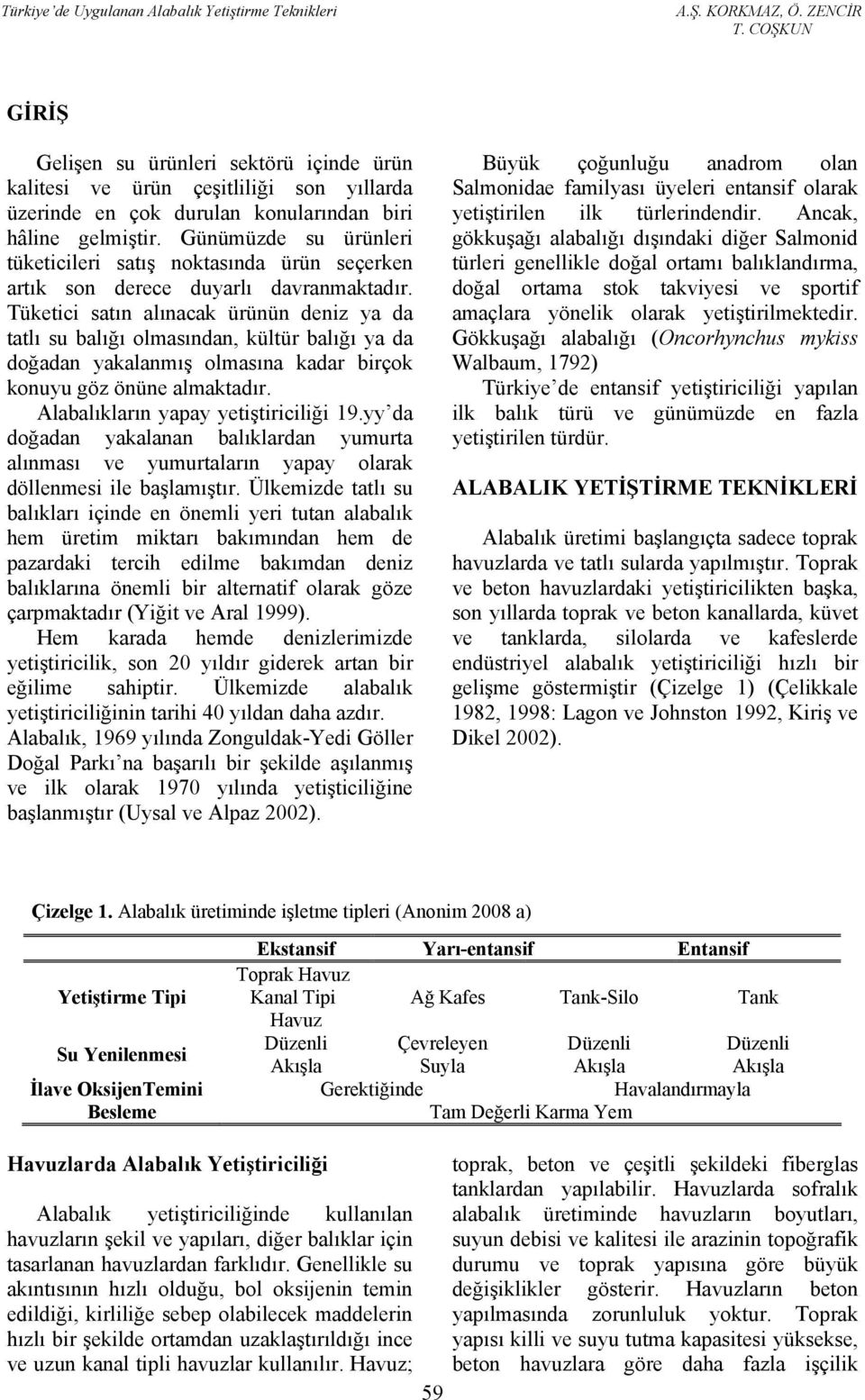 Tüketici satın alınacak ürünün deniz ya da tatlı su balığı olmasından, kültür balığı ya da doğadan yakalanmış olmasına kadar birçok konuyu göz önüne almaktadır. Alabalıkların yapay yetiştiriciliği 19.