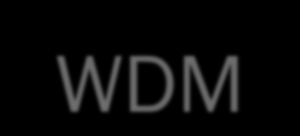 WDM Ağ Evrimi: Noktadan-noktaya (point-to-point) WDM WDM teknoloji dünya çapında telekom operatörleri tarafından noktadan noktaya haberleşme için kullanılmıştır.