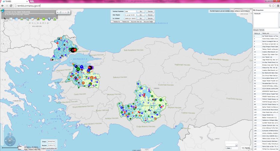 Tehlikeli Madde Kirliliğinin Kontrolüne İlişkin Proje TEHLİKELİ MADDELER BİLGİ SİSTEMİ (TEMBİS) 12.