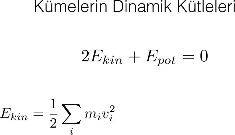 + E pot =0 X E