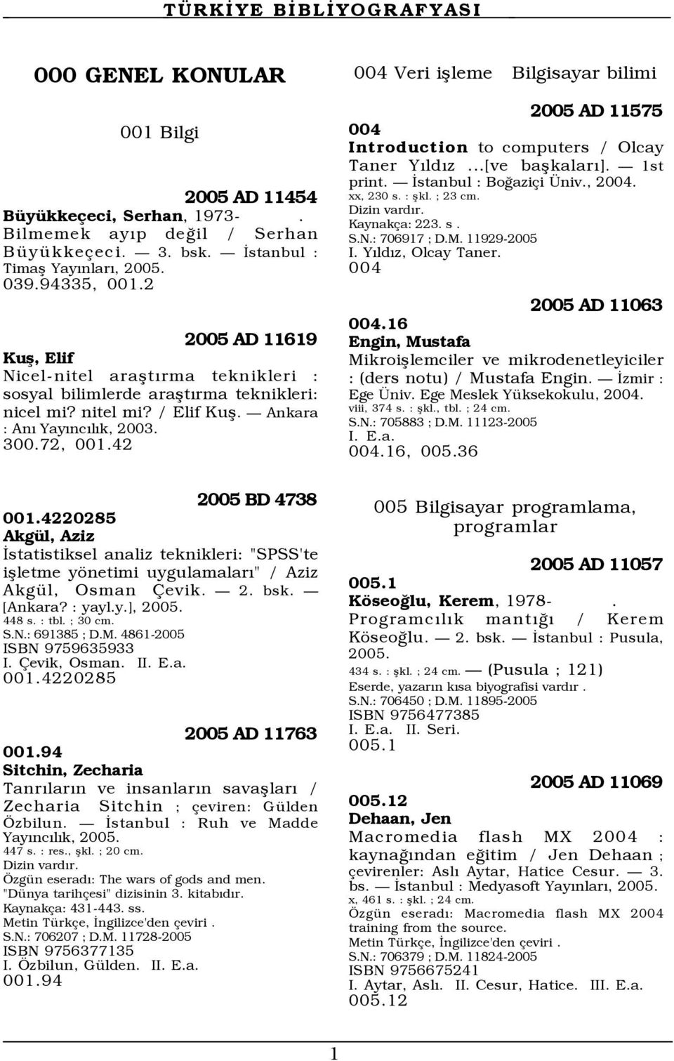 4220285 Akgül, Aziz İstatistiksel analiz teknikleri: "SPSS'te işletme yönetimi uygulamaları" / Aziz Akgül, Osman Çevik. 2. bsk. [Ankara? : yayl.y.], 2005. 448 s. : tbl. ; 30 cm. S.N.: 691385 ; D.M.