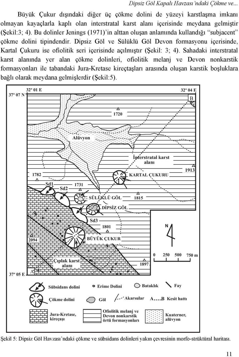 Bu dolinler Jenings (1971) in alttan oluşan anlamında kullandığı subjacent çökme dolini tipindendir.