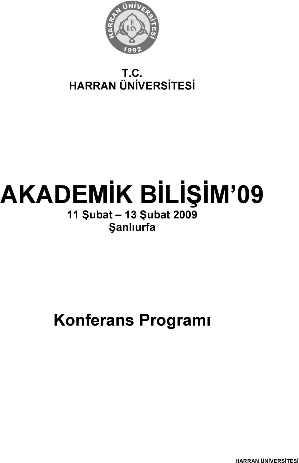 13 Şubat 2009 Şanlıurfa