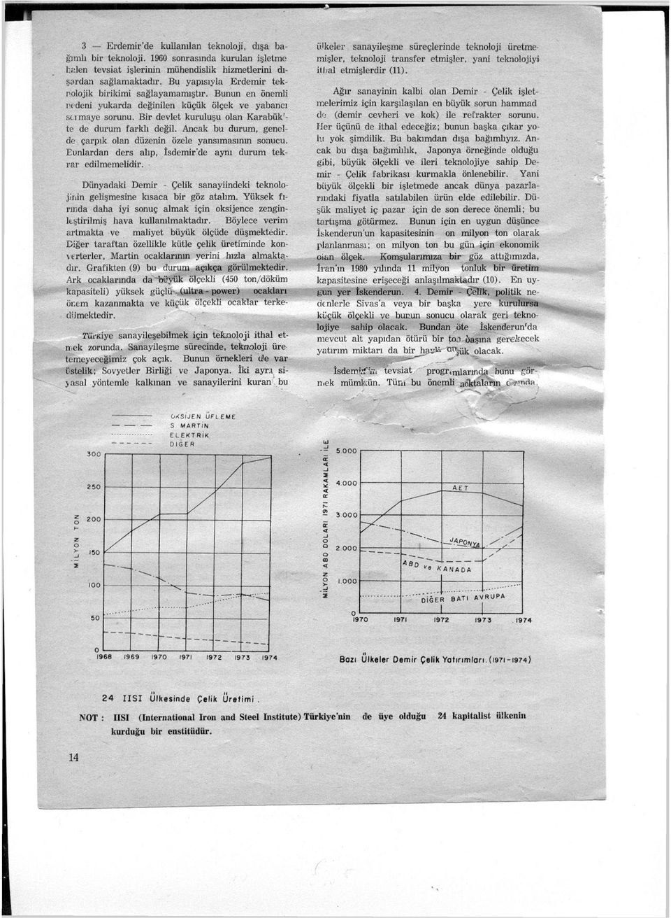 Ancak bu durum, genelde çarpık olan düzenin özele yansımasının sonucu. Bunlardan ders alıp, îsdemir'de aynı durum tekrar edilmemelidir.