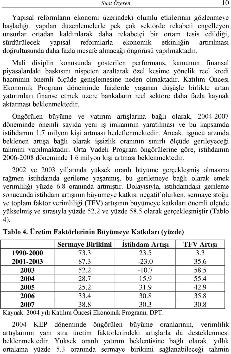 Mali disiplin konusunda gösterilen performans, kamunun finansal piyasalardaki baskısını nispeten azaltarak özel kesime yönelik reel kredi hacminin önemli ölçüde genişlemesine neden olmaktadır.