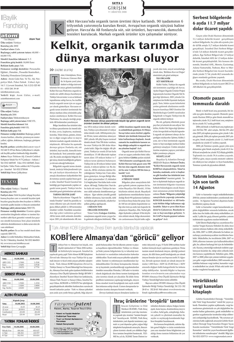 Peker Sokak Cebeci Apt. 14/1 1.Levent stanbul, el: 0.212-325 80 01 0533 281 39 49 info@atomtost.com, Yetkili kifli: As m Güler, e-mail: asim@atomtost.