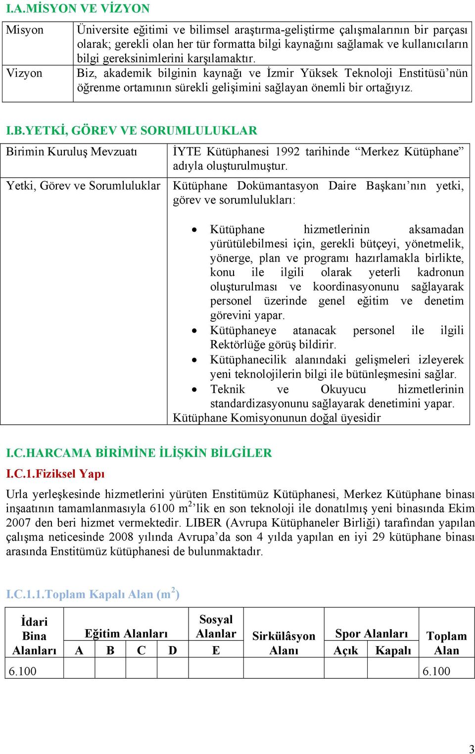 Yetki, Görev ve Sorumluluklar Kütüphane Dokümantasyon Daire Başkanı nın yetki, görev ve sorumlulukları: Kütüphane hizmetlerinin aksamadan yürütülebilmesi için, gerekli bütçeyi, yönetmelik, yönerge,