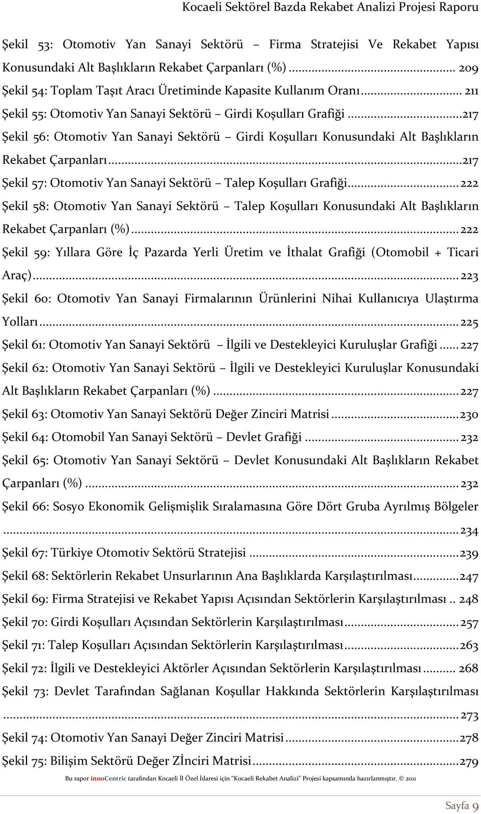 ..217 Şekil 57: Otomotiv Yan Sanayi Sektörü Talep Koşulları Grafiği... 222 Şekil 58: Otomotiv Yan Sanayi Sektörü Talep Koşulları Konusundaki Alt Başlıkların Rekabet Çarpanları (%).