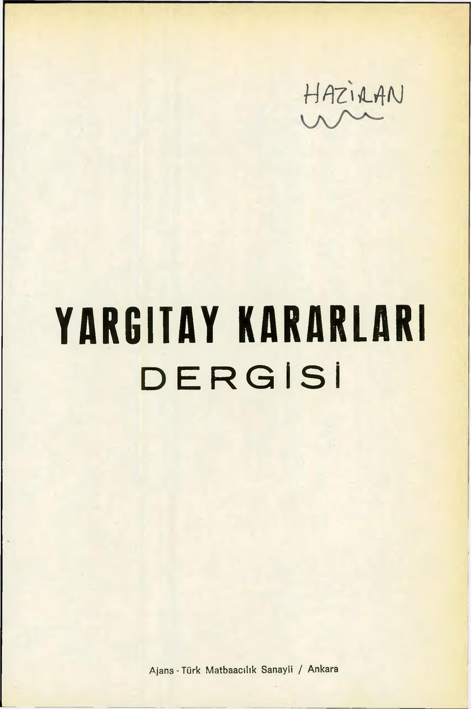 DERGİSİ Ajans Türk