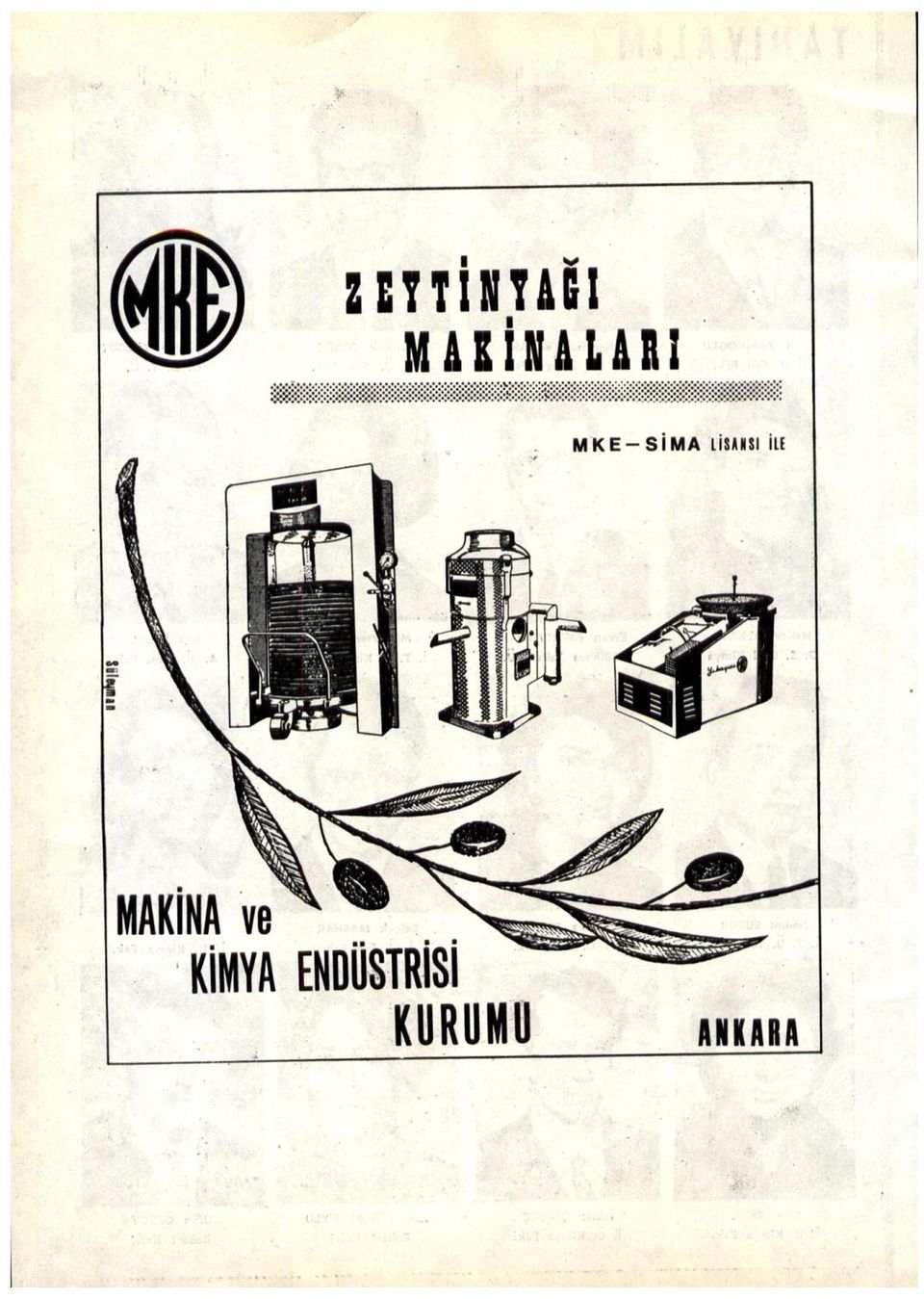 MKE- SİMA LİSANSI