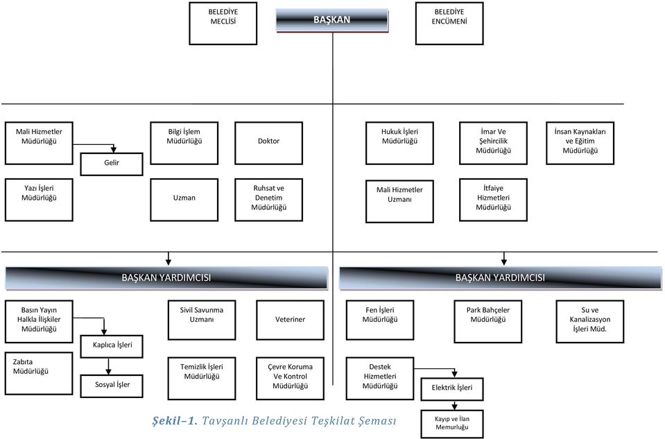 Halkla İlişkiler Müdürlüğü Sivil Savunma Uzmanı Veteriner Fen İşleri Müdürlüğü Park Bahçeler Müdürlüğü Su ve Kanalizasyon İşleri Müd.