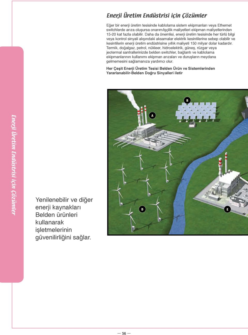 Daha da önemlisi, enerji üretim tesisinde her türlü bilgi veya kontrol sinyali alışındaki aksamalar elektrik kesintilerine sebep olabilir ve kesintilerin enerji üretim endüstrisine yıllık maliyeti