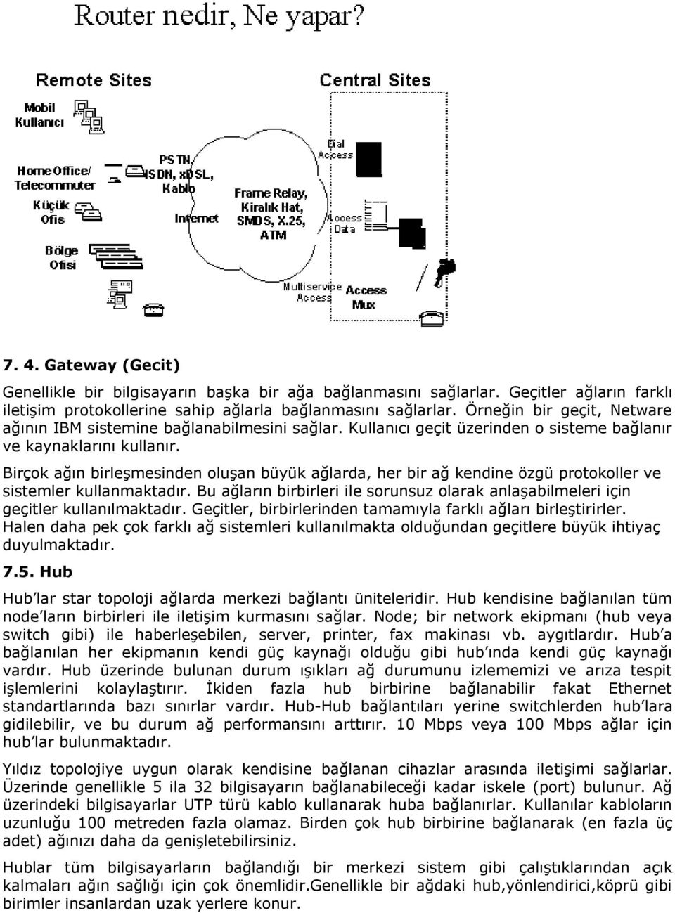 Birçok ağın birleşmesinden oluşan büyük ağlarda, her bir ağ kendine özgü protokoller ve sistemler kullanmaktadır.